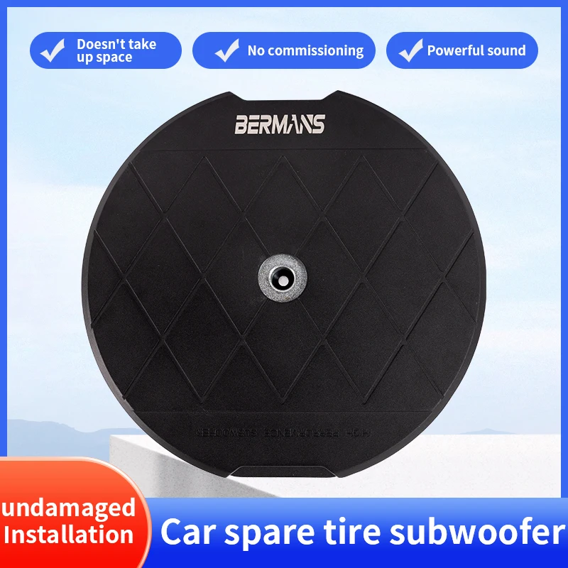 Max 800W Automotive Spare Tire Subwoofer With Active Power Amplifier, Heavy Bass, Car Mounted Modification, Trunk Ultra-thin Spa
Max 800W Automotive Spare Tire Subwoofer With Active Power Amplifier, Heavy Bass, Car Mounted Modification, Trunk Ultra-thin Spa