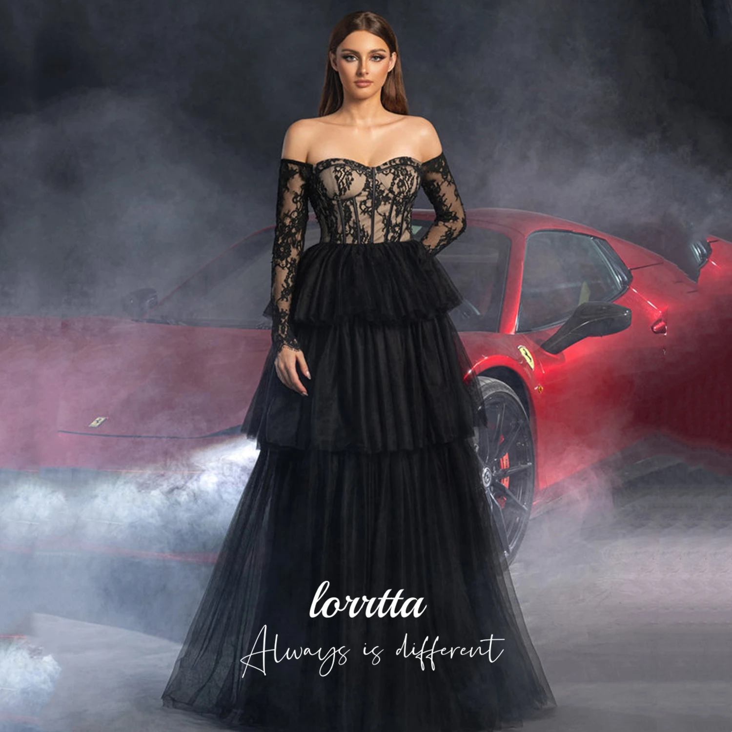 Lorrtta Customized Party Dress Saudi Luxury Women Evening Dress for Wedding Guest Elegant Party Dresses Prom Dresses فساتين سهرة 
Lorrtta Customized Party Dress Saudi Luxury Women Evening Dress for Wedding Guest Elegant Party Dresses Prom Dresses فساتين سهرة