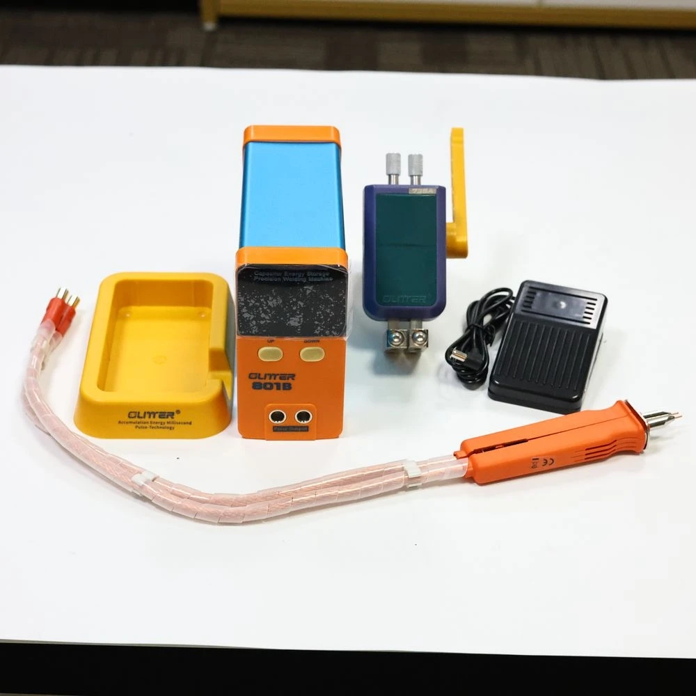SUNKKO 801B 1.6KW LED Display Energy Storage Capacitor Battery Spot Welder Welding Machine For 18650 0.35mm Nickel Strip
SUNKKO 801B 1.6KW LED Display Energy Storage Capacitor Battery Spot Welder Welding Machine For 18650 0.35mm Nickel Strip