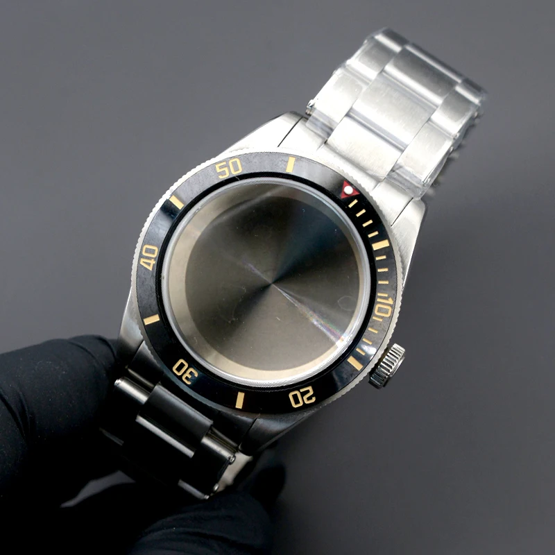 39mm Watch Case With Stainless Steel Bracelet M7939 Dome Sapphire Glass Black Bay Watch Case for NH34 NH35 NH36 NH39 Watch Parts
39mm Watch Case With Stainless Steel Bracelet M7939 Dome Sapphire Glass Black Bay Watch Case for NH34 NH35 NH36 NH39 Watch Parts