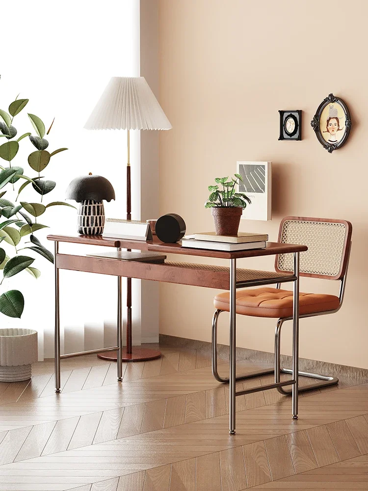 Solid Simple Wood Office Desk Ancient Retro Home Computer Nordic Student Writing Desk Study Room Escritorios Office Furniture
Solid Simple Wood Office Desk Ancient Retro Home Computer Nordic Student Writing Desk Study Room Escritorios Office Furniture