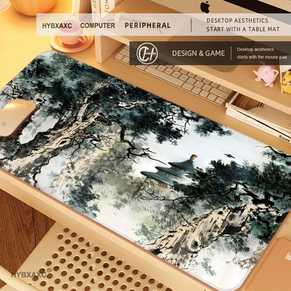 HYBXAXC XXL Chinese Landscape Painting Mouse Pad Brown Texture 400x900 Art Mat Computer Office Gamer Desk Anti-Slip Keyboard Mat
HYBXAXC XXL Chinese Landscape Painting Mouse Pad Brown Texture 400x900 Art Mat Computer Office Gamer Desk Anti-Slip Keyboard Mat