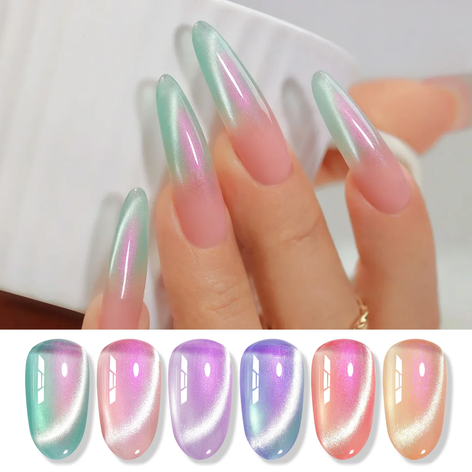 BORN PRETTY 6 бутылочек Pearl Cat Магнитный гель-лак для ногтей Набор Coral Sea Aurora Shell Glimmer Glitter Soak Off Перламутровый 7 мл
BORN PRETTY 6 бутылочек Pearl Cat Магнитный гель-лак для ногтей Набор Coral Sea Aurora Shell Glimmer Glitter Soak Off Перламутровый 7 мл