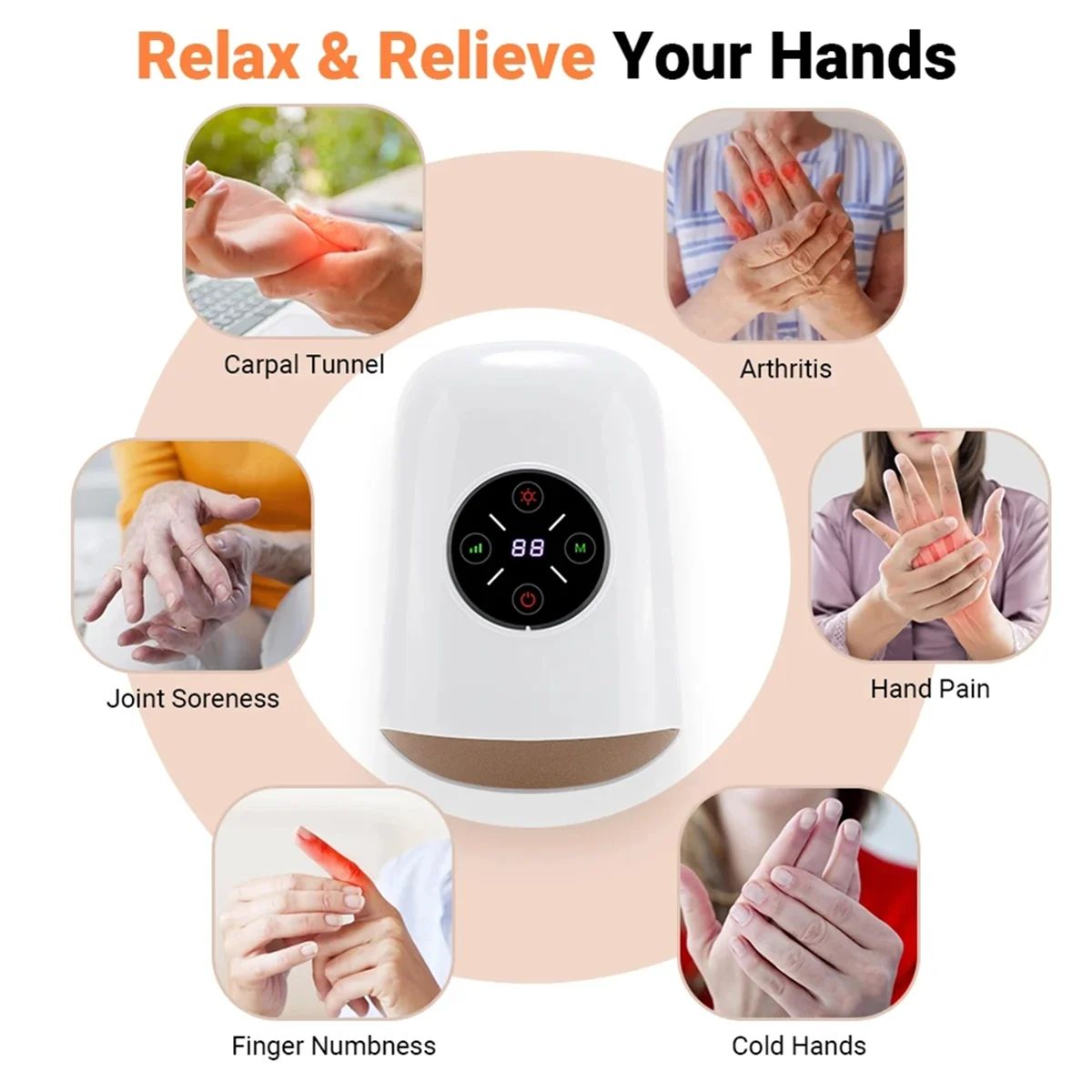 【Hot Selling Items】 Airbag Hand Massager
【Hot Selling Items】 Airbag Hand Massager