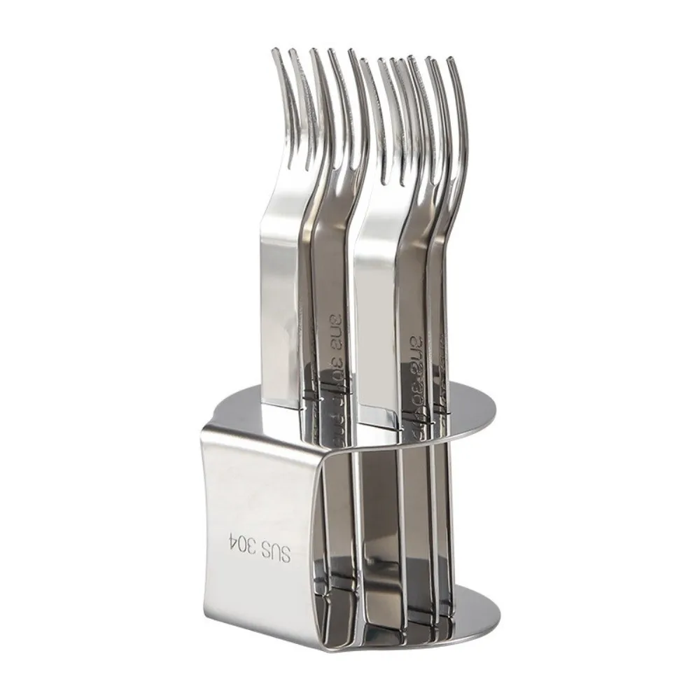 Creative Stainless Steel Fruit Fork Set with Stand Reusable Cake Fork Modern Three Toothed Food Picks Dessert
Creative Stainless Steel Fruit Fork Set with Stand Reusable Cake Fork Modern Three Toothed Food Picks Dessert