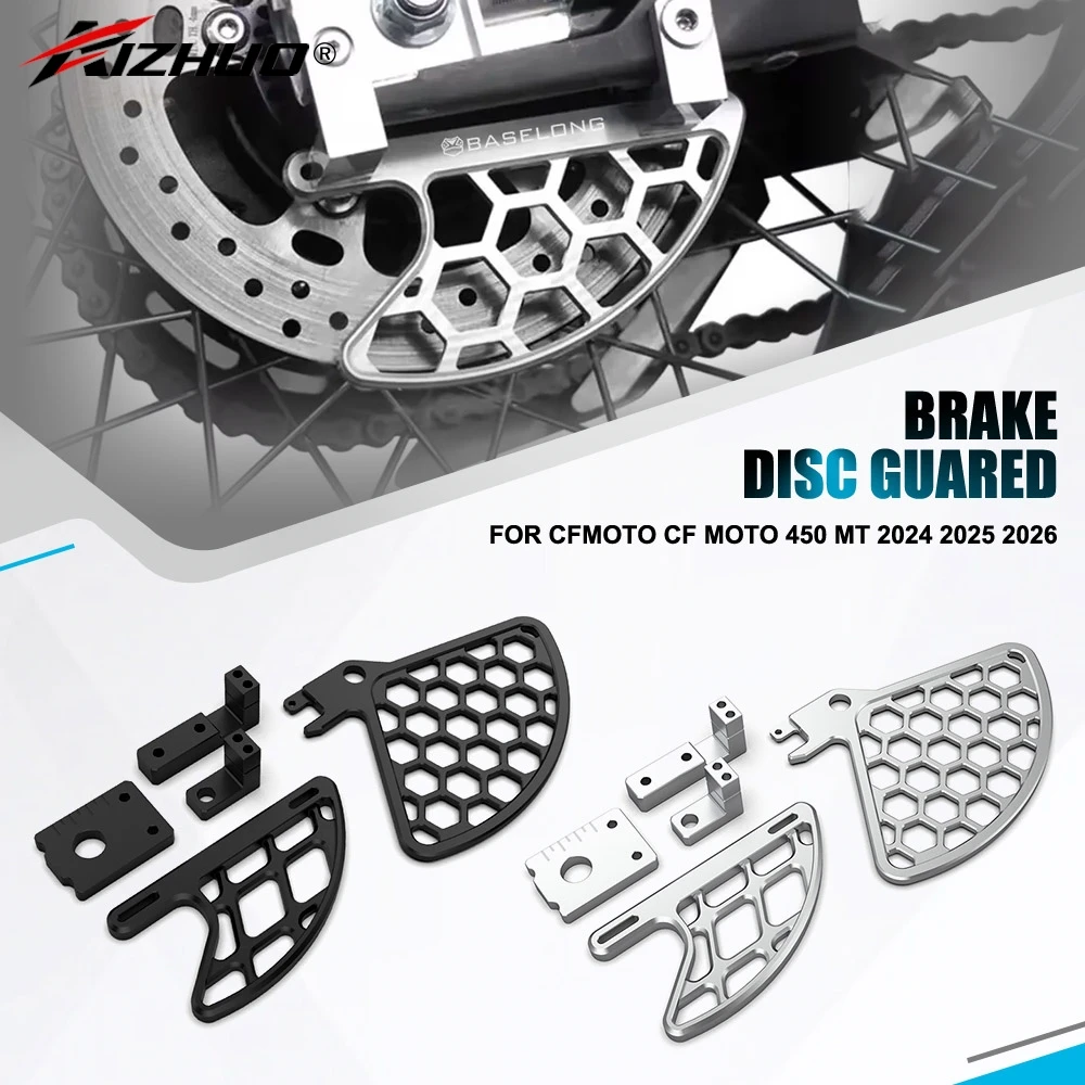 450MT Motorcycle Front And Rear Brake Disc Guard Protector Set Protection Accessories For CFMOTO CF MOTO 450 MT 2024 2025 2026
450MT Motorcycle Front And Rear Brake Disc Guard Protector Set Protection Accessories For CFMOTO CF MOTO 450 MT 2024 2025 2026