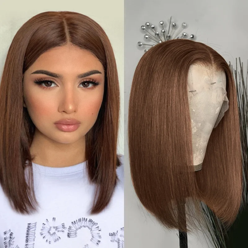 wigs, women's short straight hair bob , front lace , synthetic fiber wig
wigs, women's short straight hair bob , front lace , synthetic fiber wig
