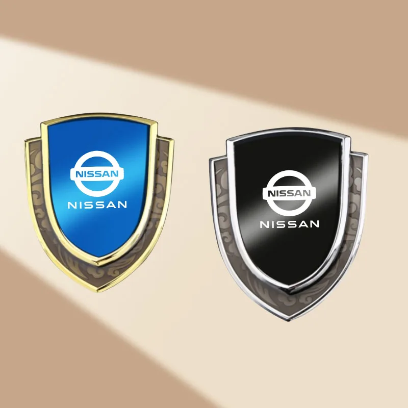 Car Metal Shield Emblem Car Side Fender Body Trunk Badge Sticker for Nissan Qashqai Juke Micra X-Trail Sentra Patrol Accessories
Car Metal Shield Emblem Car Side Fender Body Trunk Badge Sticker for Nissan Qashqai Juke Micra X-Trail Sentra Patrol Accessories