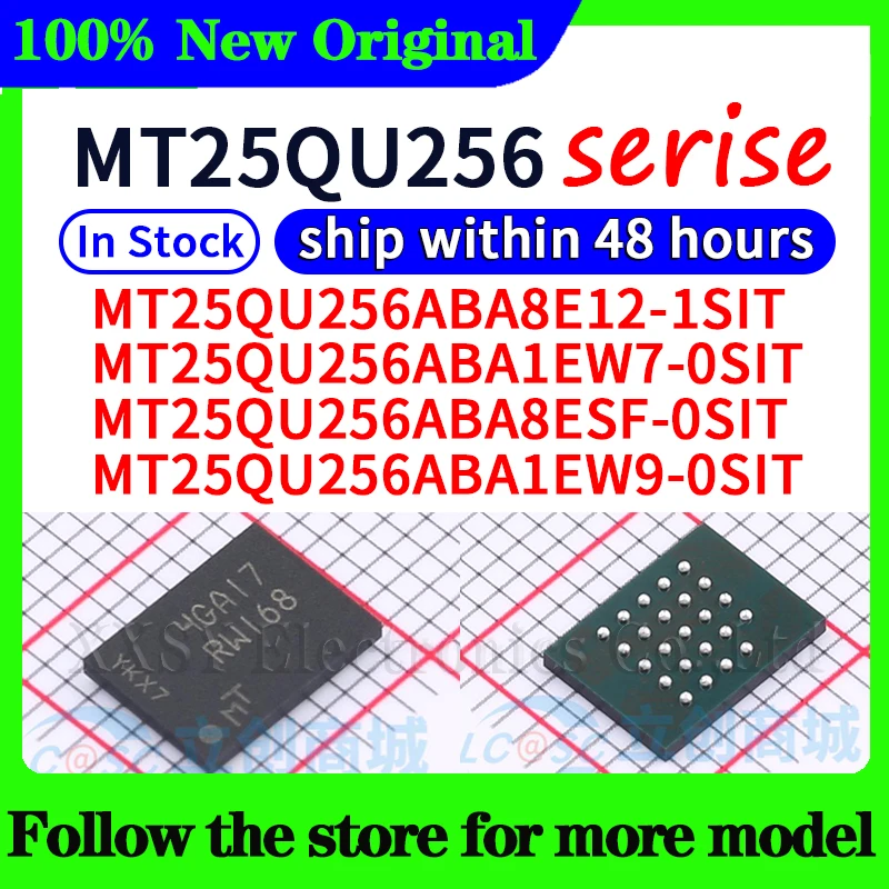 MT25QU256ABA8E12-1SIT MT25QU256ABA1EW7-0SIT MT25QU256ABA8ESF-0SIT MT25QU256ABA1EW9-0SIT В наличии 48 часов доставка
MT25QU256ABA8E12-1SIT MT25QU256ABA1EW7-0SIT MT25QU256ABA8ESF-0SIT MT25QU256ABA1EW9-0SIT В наличии 48 часов доставка
