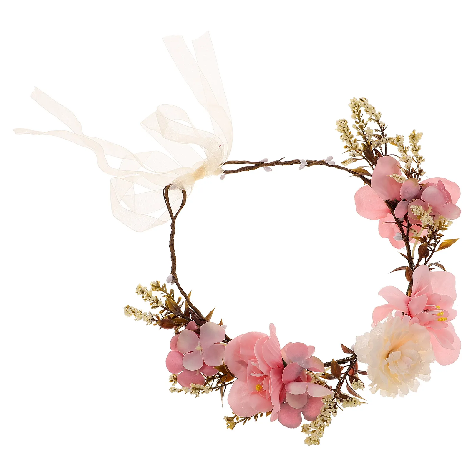 Floral Headb Flower Durable Hair Wreath Bridal Headdress Wedding Party Accessories Photo Props Selfie Decorations Hair
Floral Headb Flower Durable Hair Wreath Bridal Headdress Wedding Party Accessories Photo Props Selfie Decorations Hair