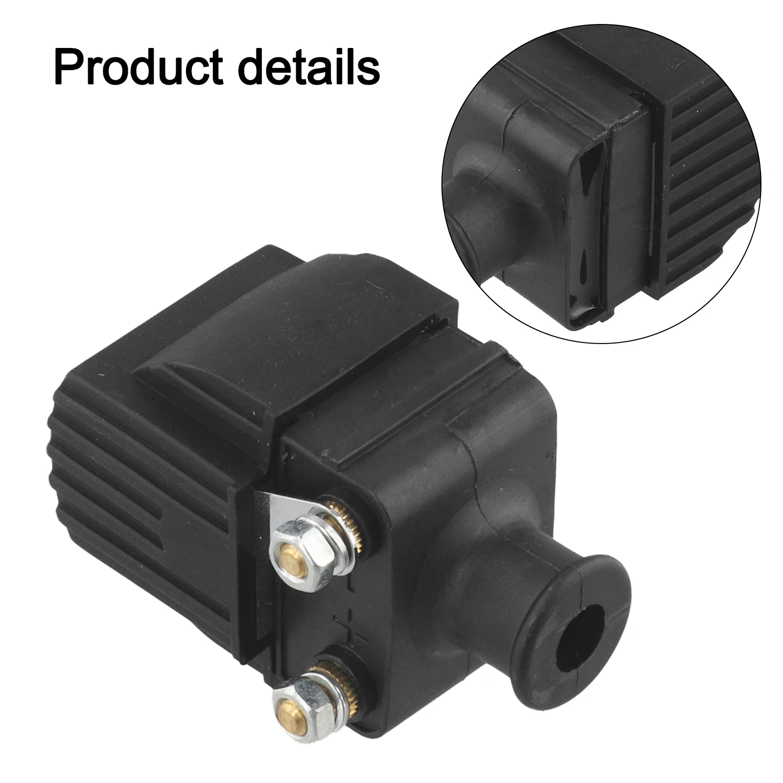 Replacement Ignition Coil for Mercury Outboard Motors 6HP to 225HP with ABS Construction for Marine Applications
Replacement Ignition Coil for Mercury Outboard Motors 6HP to 225HP with ABS Construction for Marine Applications