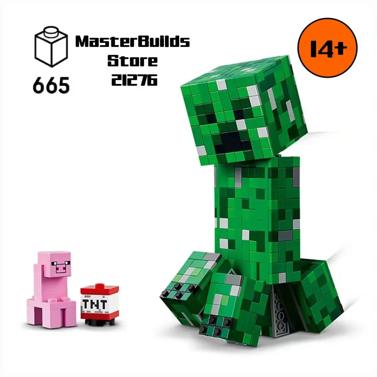 Diy 2026 MOC In-stock Creeper 21276 New World model set decoration, children's birthday and Christmas gift
Diy 2026 MOC In-stock Creeper 21276 New World model set decoration, children's birthday and Christmas gift