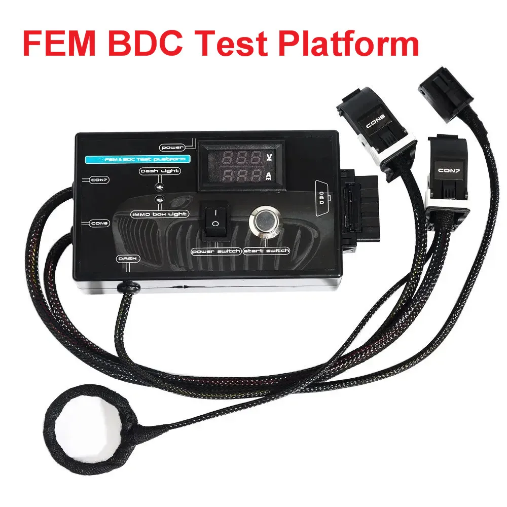 Платформа тестирования FEM BDC для BMW F20 F30 F35 X5 X6 I3, тестовая плата, модуль управления кабелем, программирование OBD
Платформа тестирования FEM BDC для BMW F20 F30 F35 X5 X6 I3, тестовая плата, модуль управления кабелем, программирование OBD