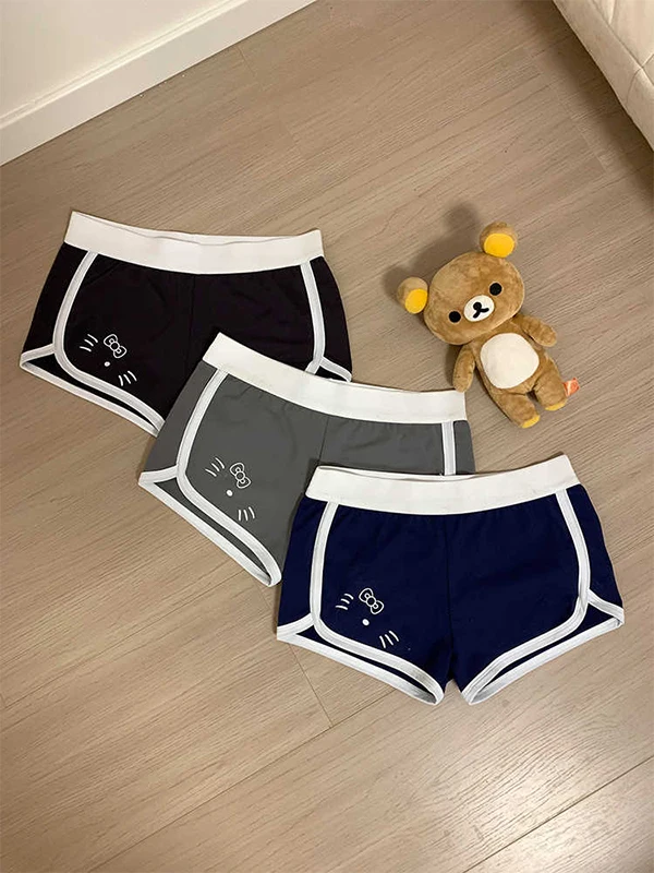 Симпатичные цветные полосатые спортивные орты, женская летняя тонкая уличная одежда, сексуальные девушки с запахом на бедрах, домашние повседневные шорты
Симпатичные цветные полосатые спортивные орты, женская летняя тонкая уличная одежда, сексуальные девушки с запахом на бедрах, домашние повседневные шорты