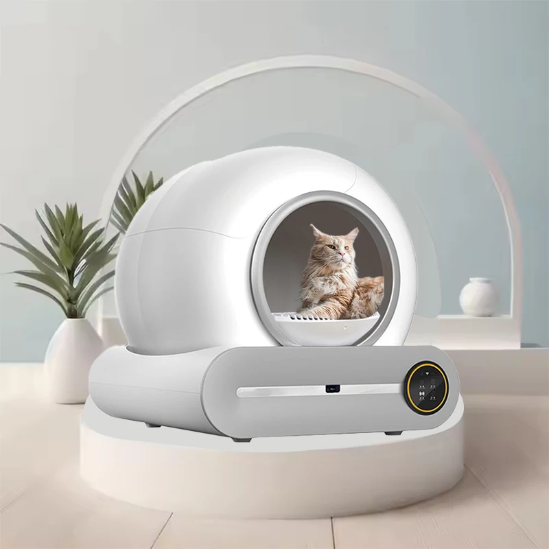 65L+9L Large Capacity Auto Self-Cleaning Cat Litter 24H App Remote Control Odor Removal Automatic Cleaning Cat Litter Box
65L+9L Large Capacity Auto Self-Cleaning Cat Litter 24H App Remote Control Odor Removal Automatic Cleaning Cat Litter Box