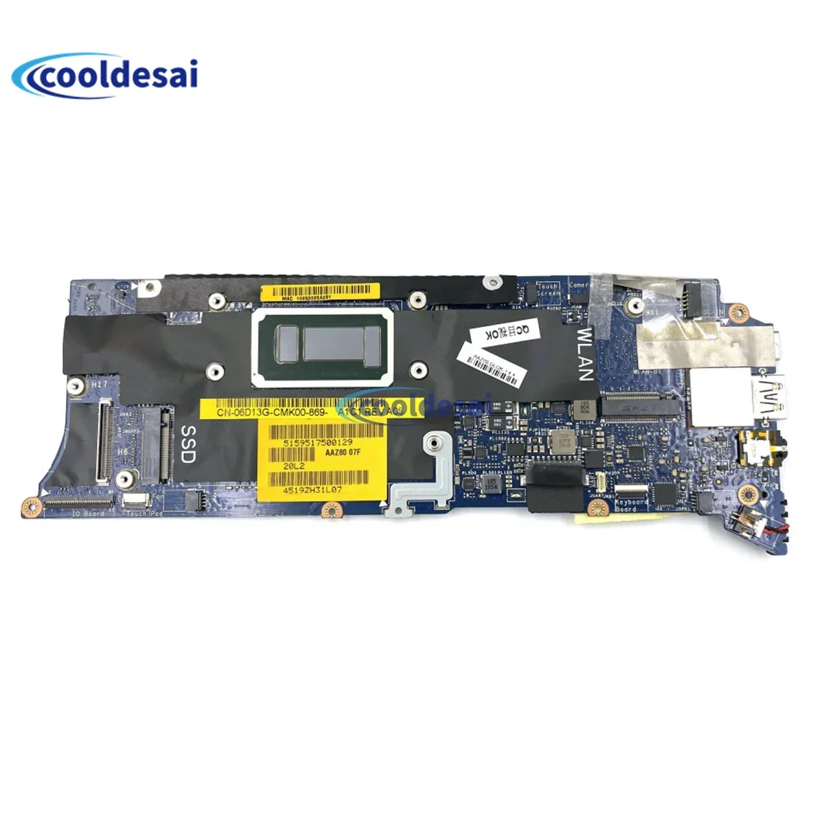 LA-C881P For DELL XPS 9350 Notebook Mainboard 076F9T 0TG3CN 0H67KH 0V33HM I3 I5 I7 6th Gen RAM 4G 8G 16G Laptop Motherboard Test
LA-C881P For DELL XPS 9350 Notebook Mainboard 076F9T 0TG3CN 0H67KH 0V33HM I3 I5 I7 6th Gen RAM 4G 8G 16G Laptop Motherboard Test