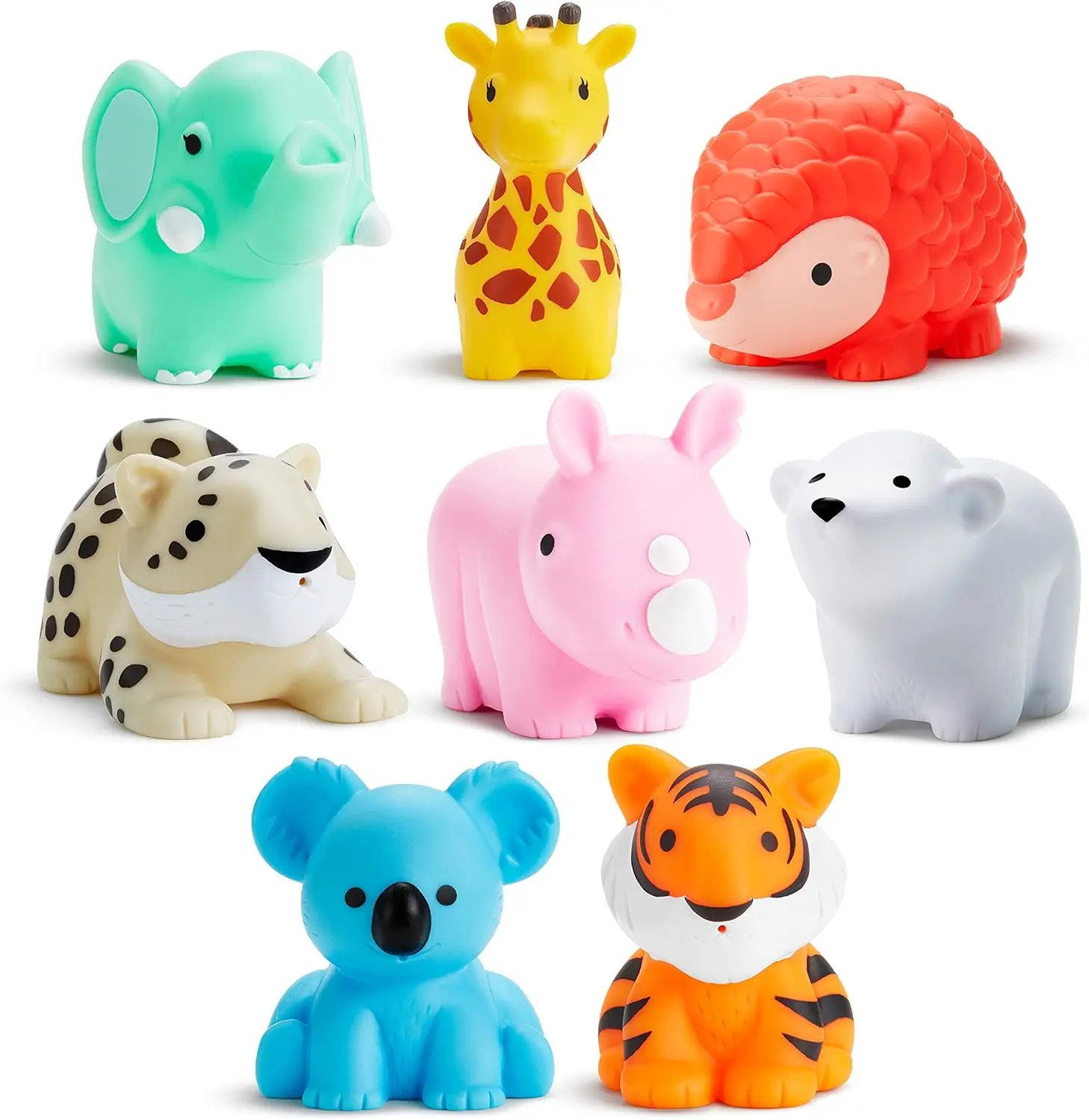 Munchkin Baby Bath Toy Squirts for Babies and Toddlers 9 Months and Up, Wild Animal Squirters, 8 Pack
Munchkin Baby Bath Toy Squirts for Babies and Toddlers 9 Months and Up, Wild Animal Squirters, 8 Pack