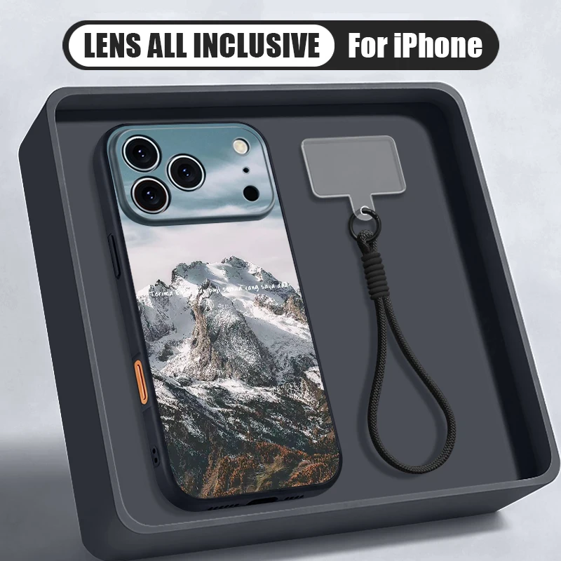 High Mountain Pattern Magnetic Lanyard Phone Case For iPhone 17 Pro Max 16 15 14 13 Pro Max For Magsafe Wireless Charge PC Cover
High Mountain Pattern Magnetic Lanyard Phone Case For iPhone 17 Pro Max 16 15 14 13 Pro Max For Magsafe Wireless Charge PC Cover