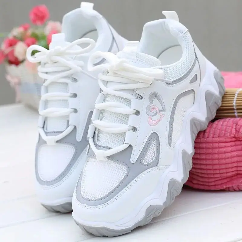 Mesh Breathable High on Platform Shoes for Women Spring Autumn New In Comfortable 39 Sneakers Fashion 2025 Casual Woman Footwear
Mesh Breathable High on Platform Shoes for Women Spring Autumn New In Comfortable 39 Sneakers Fashion 2025 Casual Woman Footwear