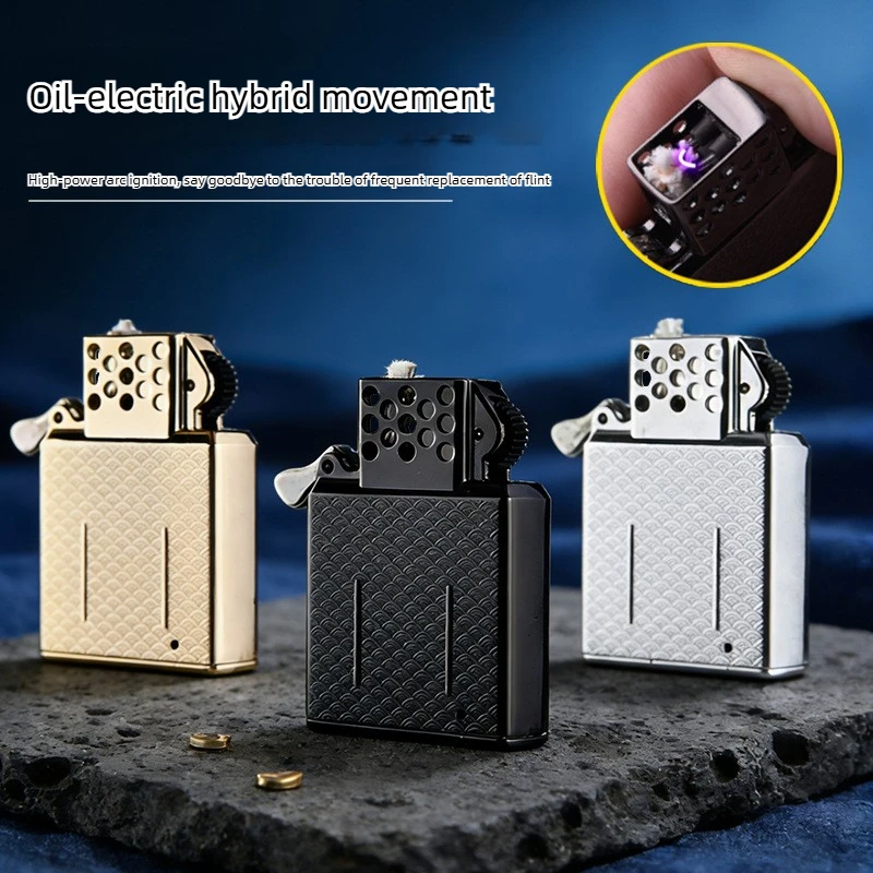 New Hybrid Electric-arc Ignition Fuel Lighter Core with Sturdy Inner Chamber, Universal Accessory for Zorro Lighters
New Hybrid Electric-arc Ignition Fuel Lighter Core with Sturdy Inner Chamber, Universal Accessory for Zorro Lighters