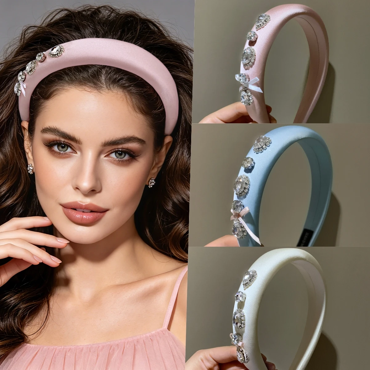 Arrival Light Crystal Sponge Headband, Sweet Girly High‑Crown Hair Accessory for Summer, Wholesale, Princess‑Style Headwear
Arrival Light Crystal Sponge Headband, Sweet Girly High‑Crown Hair Accessory for Summer, Wholesale, Princess‑Style Headwear