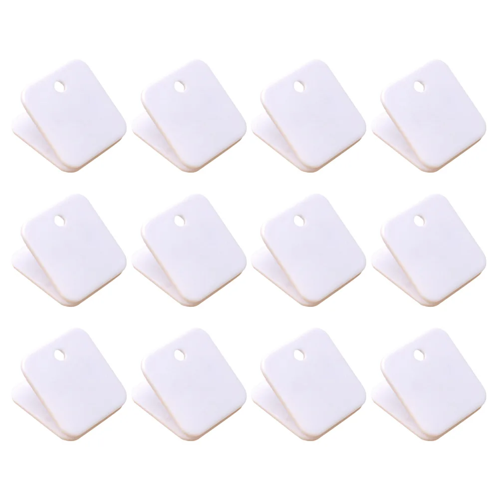 12pcs Plastic Paper Clips Square Folder File Clamps White Binder Student School Supplies Multipurpose Office Stationery
12pcs Plastic Paper Clips Square Folder File Clamps White Binder Student School Supplies Multipurpose Office Stationery