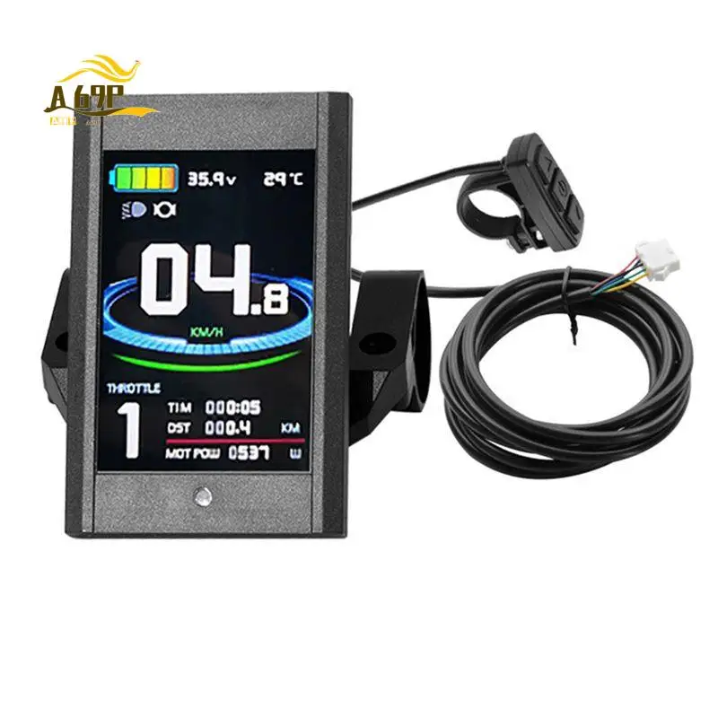 A69P-Ebike Display KT-LCD12 LCD Display LCD12 Display 24V 36V 48V SM Connection Plug For KT Controllers
A69P-Ebike Display KT-LCD12 LCD Display LCD12 Display 24V 36V 48V SM Connection Plug For KT Controllers