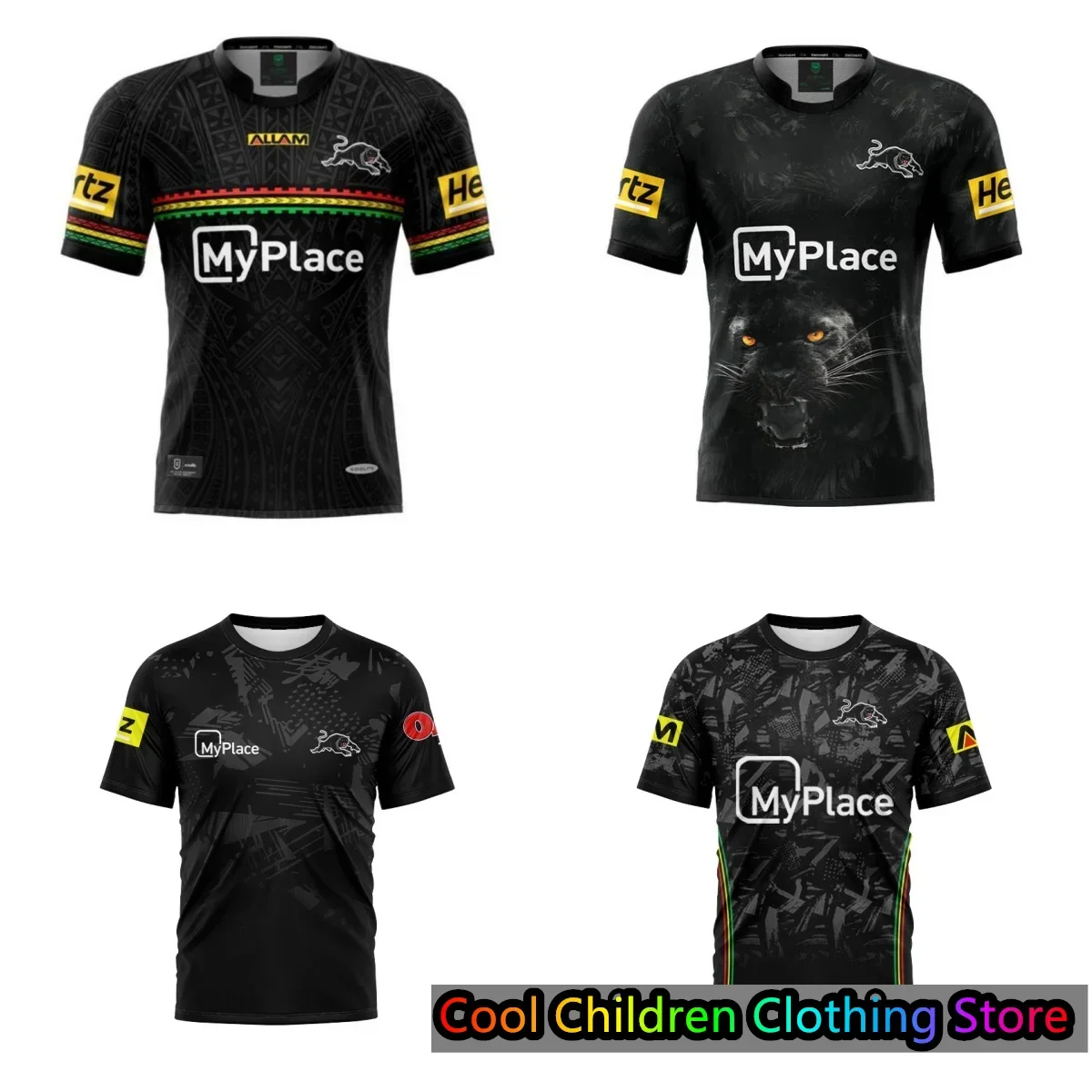 2024 Penrith Panthers Anzac Home and Away Rugby Jersey Training T-Shirt Summer O-neck Oversized Breathable 3D Print Short Sleeve
2024 Penrith Panthers Anzac Home and Away Rugby Jersey Training T-Shirt Summer O-neck Oversized Breathable 3D Print Short Sleeve