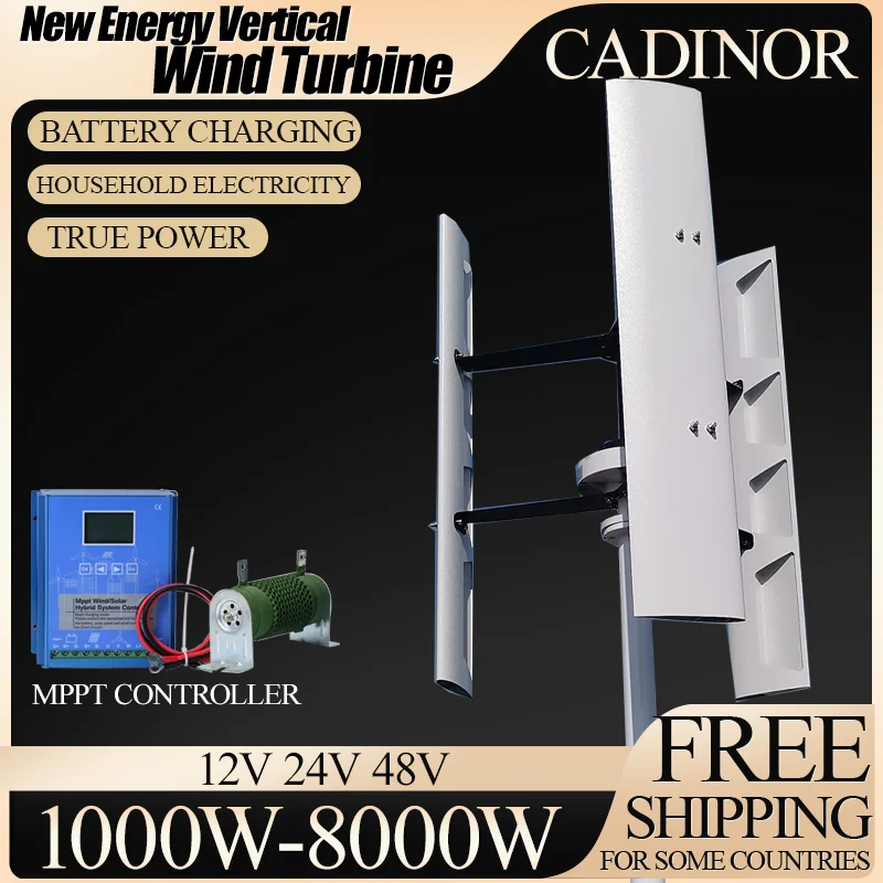 High-Power 12V 24V 48V 5000W-8000W Low-Speed Vertical Axis Wind Turbine Alternative Energy Generator Electricity Generation
High-Power 12V 24V 48V 5000W-8000W Low-Speed Vertical Axis Wind Turbine Alternative Energy Generator Electricity Generation