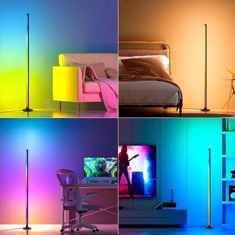 5V Corner Floor Lamp RGB IC Light with APP and Remote Control LED Floor Ambient Lights with16 Million DIY Colors Color Changing
5V Corner Floor Lamp RGB IC Light with APP and Remote Control LED Floor Ambient Lights with16 Million DIY Colors Color Changing