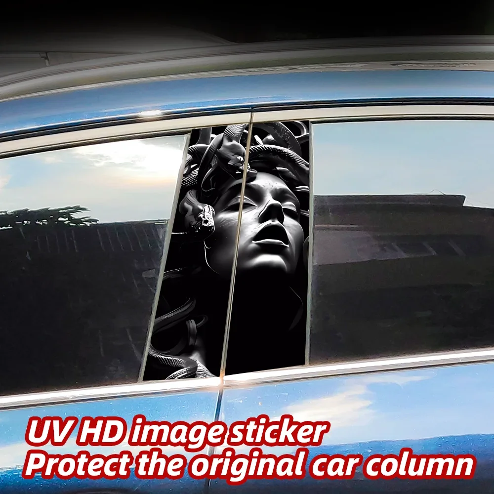 Medusa Car Stickers DIY Auto B Pillar Waterproof Sunscreen Decoration Cover Scratches Car Door Pillar Vinyl Decals Accessories
Medusa Car Stickers DIY Auto B Pillar Waterproof Sunscreen Decoration Cover Scratches Car Door Pillar Vinyl Decals Accessories