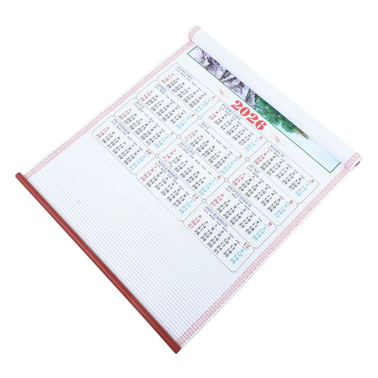 2026 Horse Year Faux Rattan Hanging Calendar Detailed Printing Wall Calendars Chinese New Year Decorations Lunar Festive
2026 Horse Year Faux Rattan Hanging Calendar Detailed Printing Wall Calendars Chinese New Year Decorations Lunar Festive