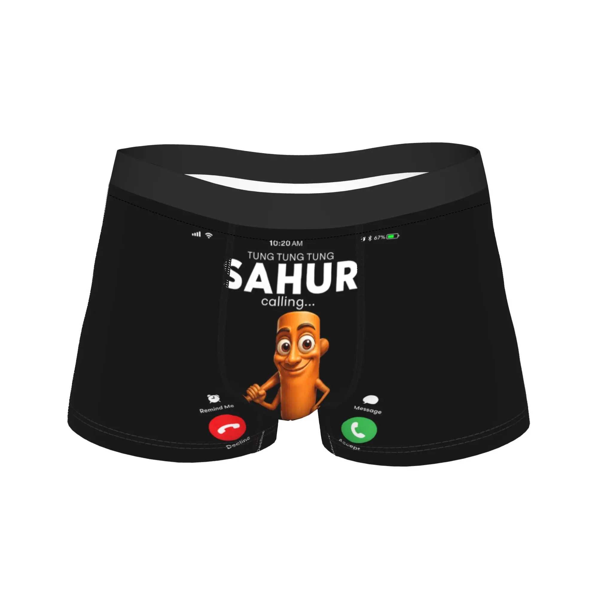 Tung Sahur Calling Funny Fishing Brainrot Meme Underwear Men Shorts Briefs Funny Boxer Shorts Hot Sale Design Plus Size Panties
Tung Sahur Calling Funny Fishing Brainrot Meme Underwear Men Shorts Briefs Funny Boxer Shorts Hot Sale Design Plus Size Panties