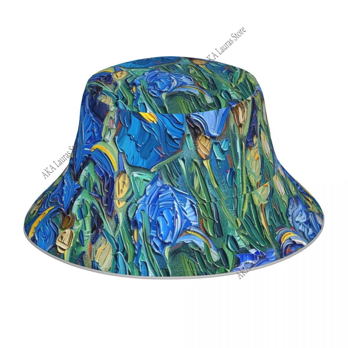 Reflective New Fashion Bucket Hats Fisherman Caps for Women Irises 2 Van Gogh Summer Men Outdoor Sun Cap
Reflective New Fashion Bucket Hats Fisherman Caps for Women Irises 2 Van Gogh Summer Men Outdoor Sun Cap