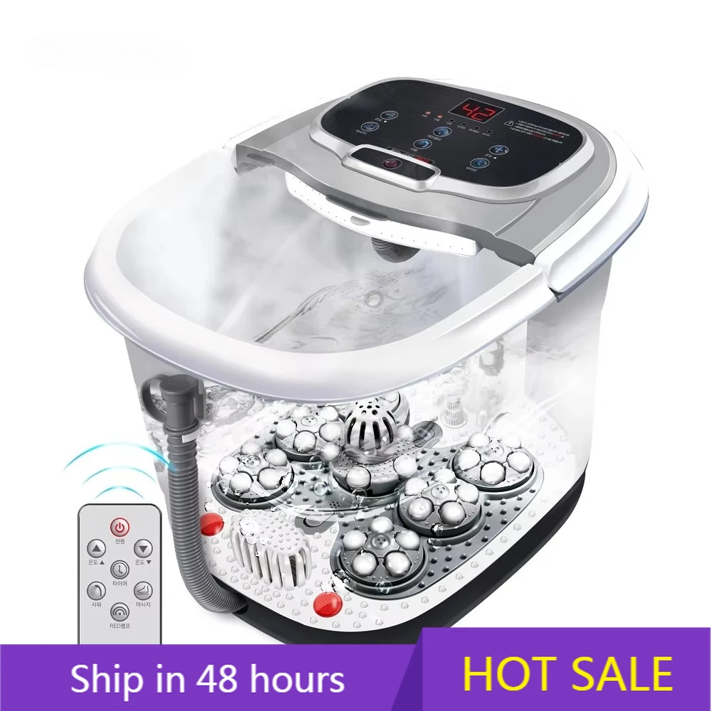 YTYIN Dewell Prime Foot Bath DFB-2201 Automatic Rotating Massage Ball Foot Bath Steamer Foot Bath
YTYIN Dewell Prime Foot Bath DFB-2201 Automatic Rotating Massage Ball Foot Bath Steamer Foot Bath
