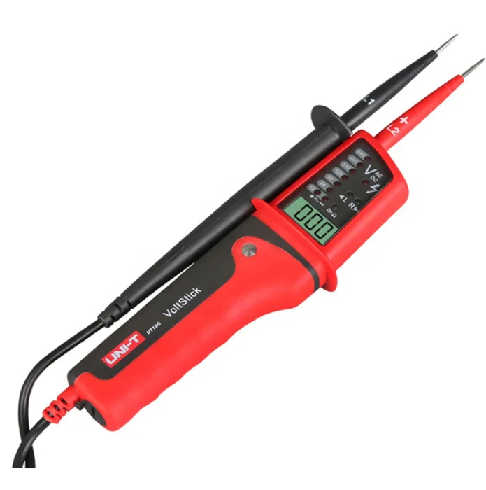 UT15C Waterproof Digital Voltage Meter 24V~690V AC/DC LCD Display Auto Range Phase Rotation Voltage Tester
UT15C Waterproof Digital Voltage Meter 24V~690V AC/DC LCD Display Auto Range Phase Rotation Voltage Tester