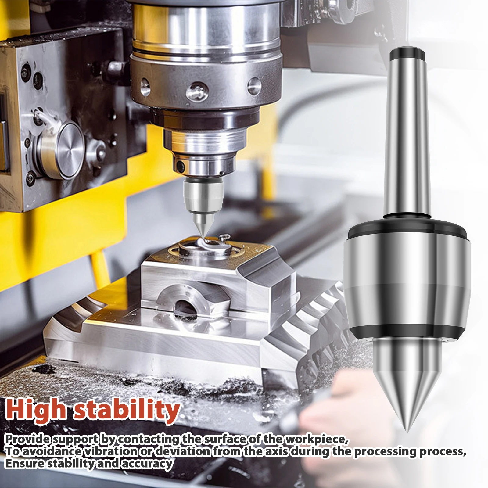Running Centre Point MK2 Centring Point 60 Degree Rolling Grain MK2 Cone Tips Lathe Accessories for CNC Lathe Accurate Turning
Running Centre Point MK2 Centring Point 60 Degree Rolling Grain MK2 Cone Tips Lathe Accessories for CNC Lathe Accurate Turning