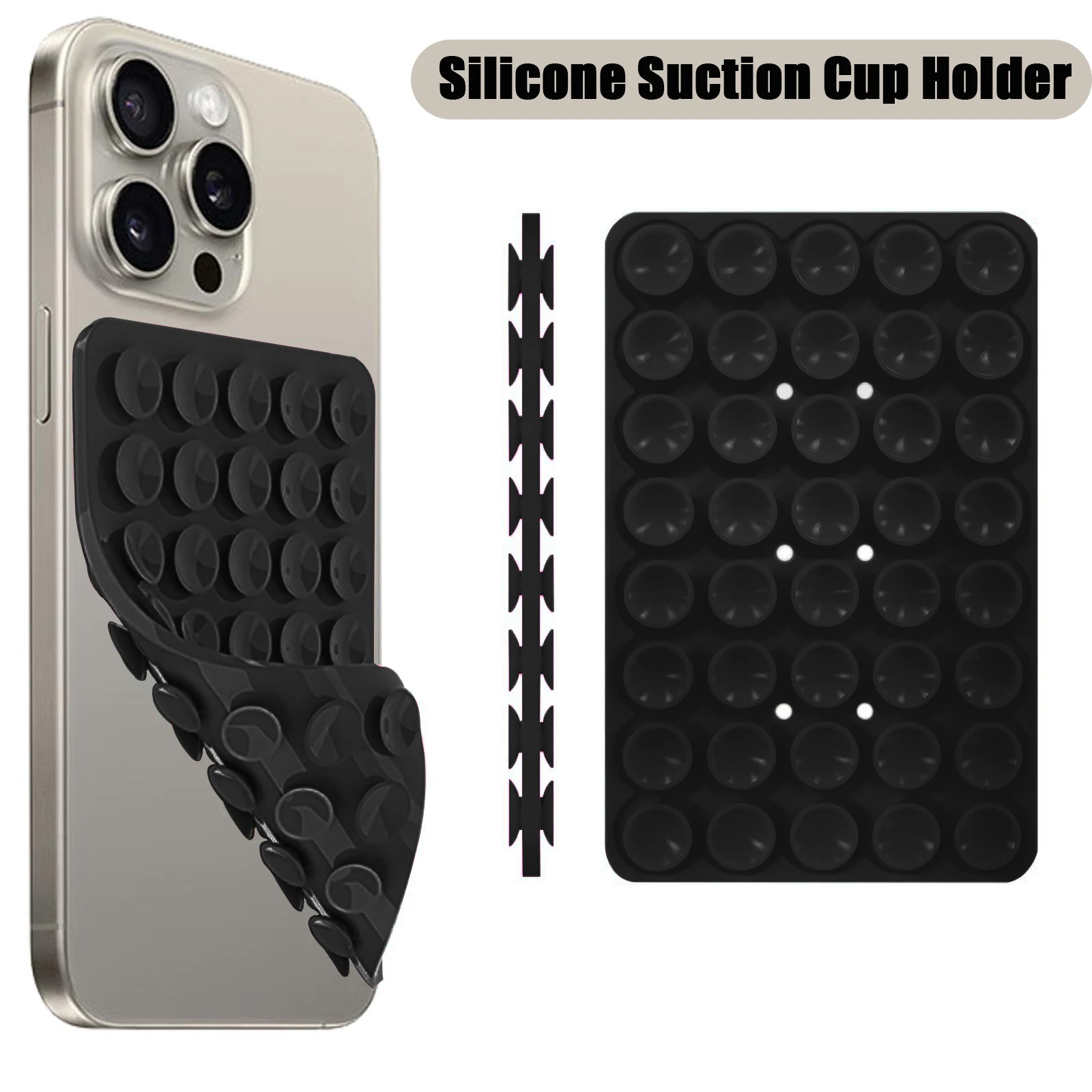 Роскошный двухсторонний силиконовый держатель на присоске для For iPhone, For Xiaomi, For Samsung, универсальные настенные подставки с нескользящей присоской без помощи рук
Роскошный двухсторонний силиконовый держатель на присоске для For iPhone, For Xiaomi, For Samsung, универсальные настенные подставки с нескользящей присоской без помощи рук