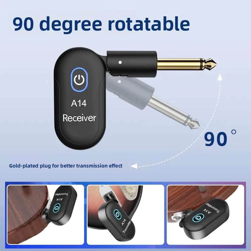 A14 Wireless Audio Electric Guitar Mini Wireless Audio Transmission Charging Transmitter Musical Instrument Accessories
A14 Wireless Audio Electric Guitar Mini Wireless Audio Transmission Charging Transmitter Musical Instrument Accessories