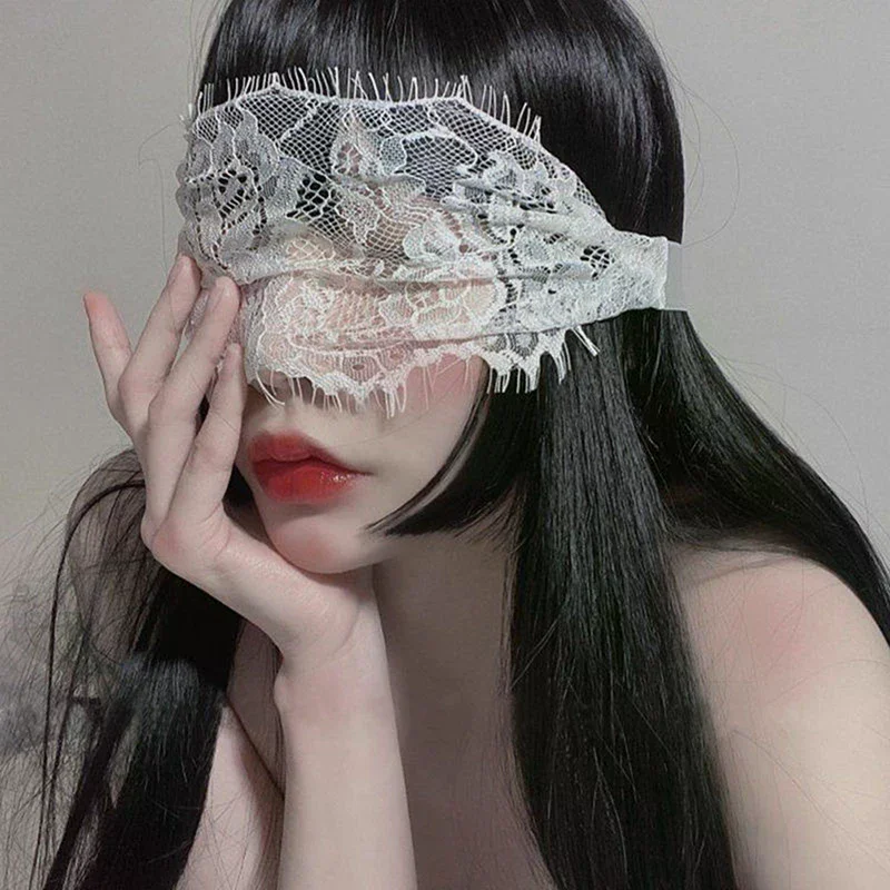Black White Lace Blindfold Sexy Eye Mask For Women
Black White Lace Blindfold Sexy Eye Mask For Women