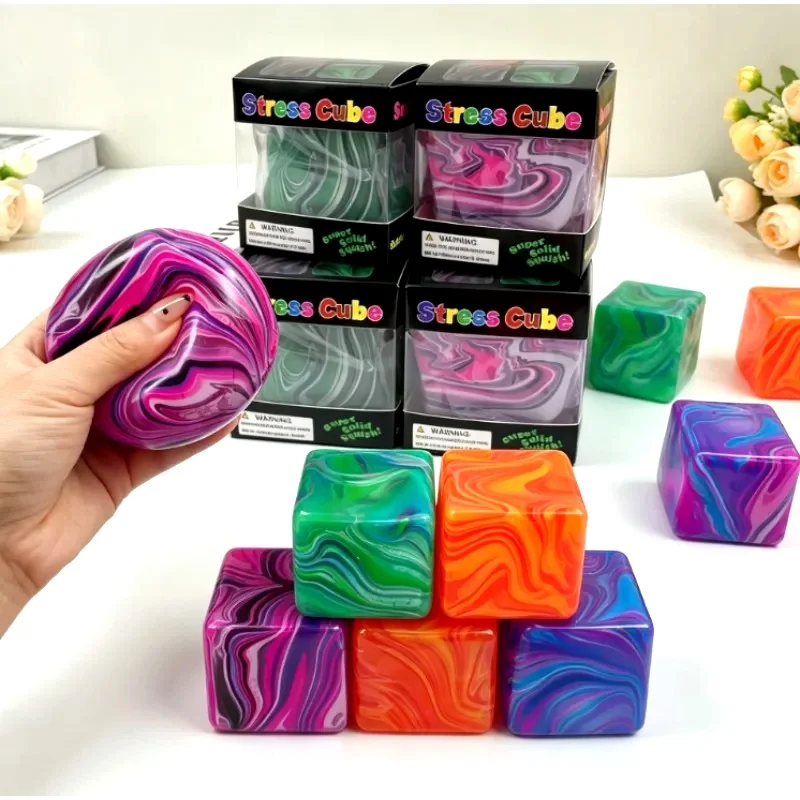 Soft and Glutinous Sensory Stress-relief Toy Cube Filled with Gel Stretchable Ball Soft Ice blind box Slow Rebound
Soft and Glutinous Sensory Stress-relief Toy Cube Filled with Gel Stretchable Ball Soft Ice blind box Slow Rebound