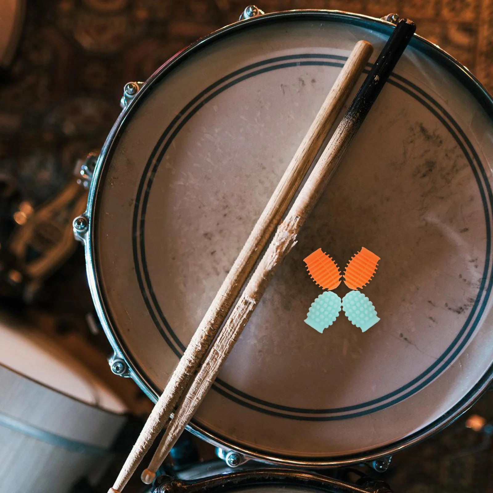 2 Pairs Drumstick Set Practice Tool Tips Sticks Mute Dampener End Protectors Replacement Accessory Percussion
2 Pairs Drumstick Set Practice Tool Tips Sticks Mute Dampener End Protectors Replacement Accessory Percussion