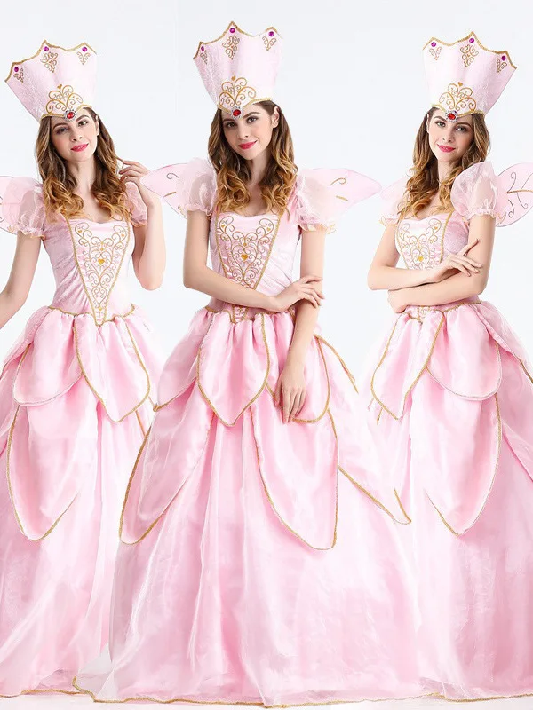 Pink Angel Princess Dress for Women Halloween Fairy Godmother Costume Stage Performance Adult Cosplay Traditional Chinese Eth...
Pink Angel Princess Dress for Women Halloween Fairy Godmother Costume Stage Performance Adult Cosplay Traditional Chinese Eth...