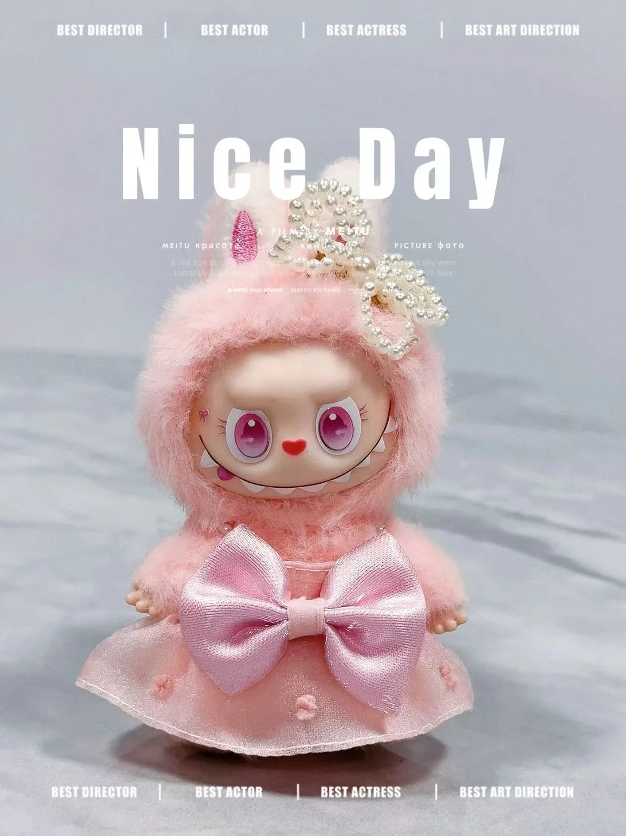 【Только кукольная одежда】Labubu 4.0 Heart Code, милый комплект штанов на бретельках для детской одежды 10 см
【Только кукольная одежда】Labubu 4.0 Heart Code, милый комплект штанов на бретельках для детской одежды 10 см