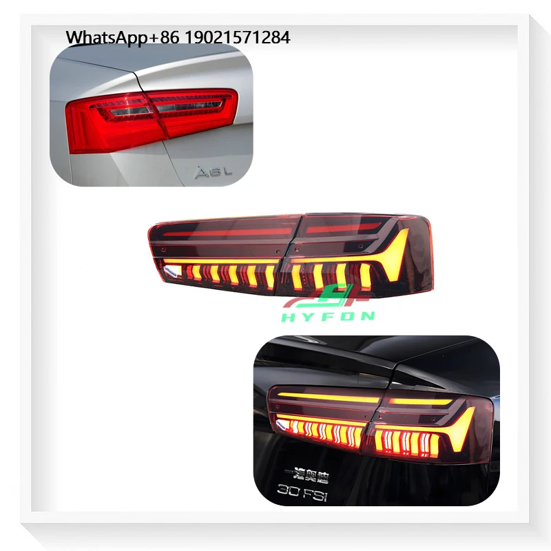 For A6 C7 C7pa 2012-2018 Upgrade C8 Style Full LED Rear Tail Lights Reverse Lights Streaming Turn Signal Plug & Play
For A6 C7 C7pa 2012-2018 Upgrade C8 Style Full LED Rear Tail Lights Reverse Lights Streaming Turn Signal Plug & Play