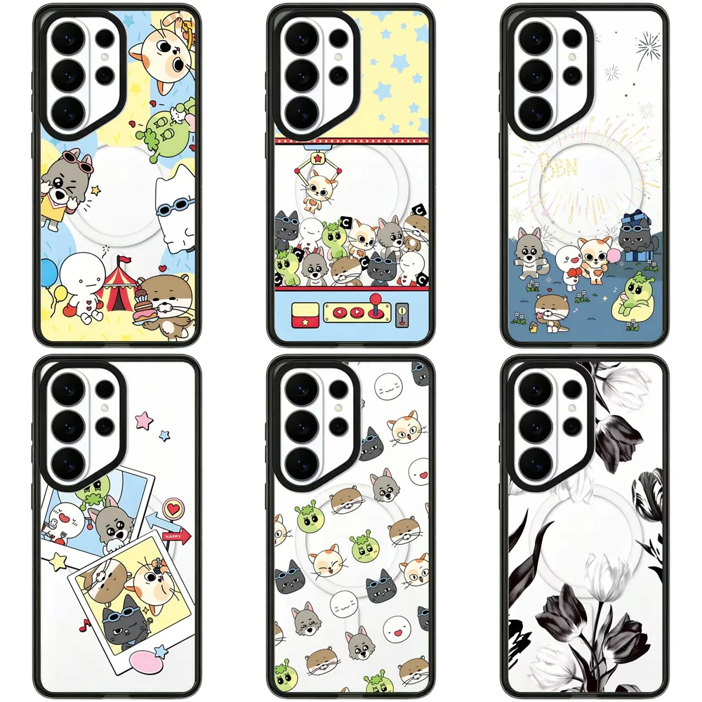 6060441 Acrylic Magnetic Case: Compatible with Samsung Galaxy S23 U S24U S25 S26 Ultra S25+ S26 Plus Shell
6060441 Acrylic Magnetic Case: Compatible with Samsung Galaxy S23 U S24U S25 S26 Ultra S25+ S26 Plus Shell