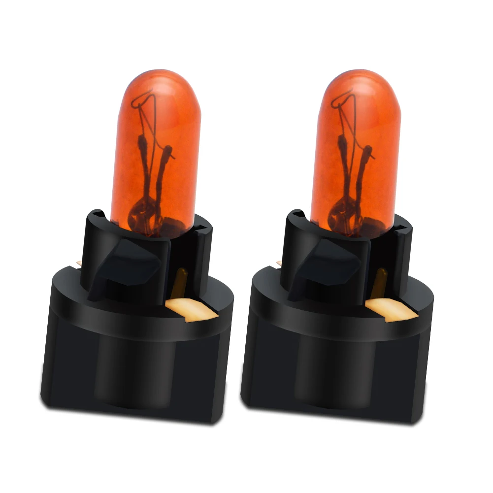 Ruiandsion 10pcs T5 Car Instrument Plug-In Bulb Indicator Bulb 12v Durable Energy-Saving Car Lamp Interior Indicator Light
Ruiandsion 10pcs T5 Car Instrument Plug-In Bulb Indicator Bulb 12v Durable Energy-Saving Car Lamp Interior Indicator Light