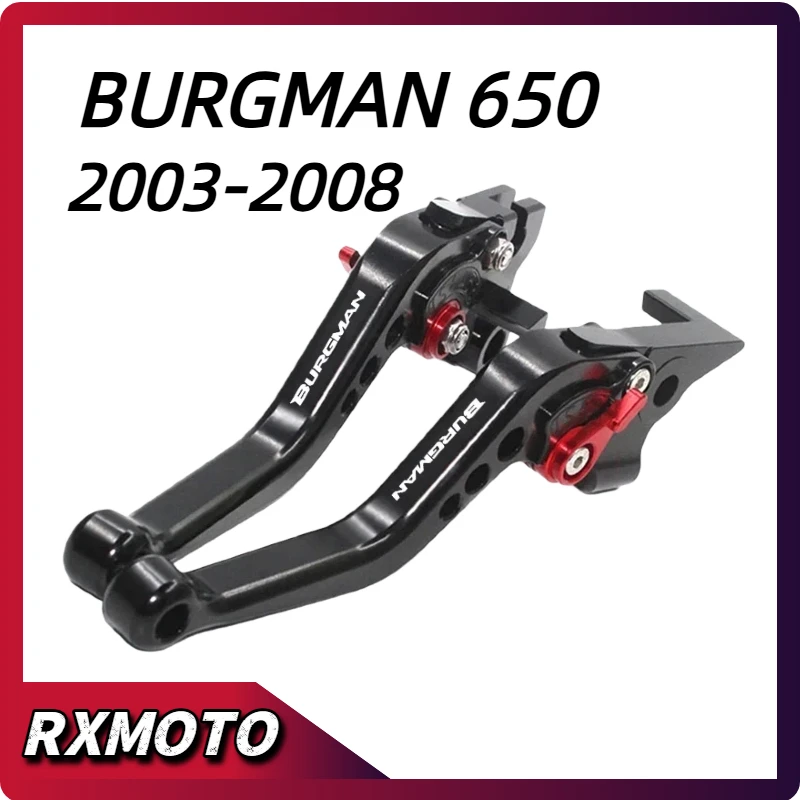 For SUZUKI BURGMAN 650 2003-2009 2004 2005 2006 2007 2008 Motorcycle Adjustable Brake clutch Handle levers
For SUZUKI BURGMAN 650 2003-2009 2004 2005 2006 2007 2008 Motorcycle Adjustable Brake clutch Handle levers