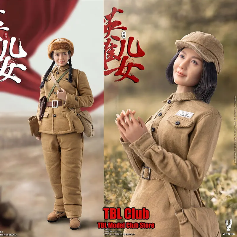 VERYCOOL VCF-2055 1/6 Scale Female Soldier Xiu Mei Chinese People Volunteers Full Set 12inch Action Figure Doll
VERYCOOL VCF-2055 1/6 Scale Female Soldier Xiu Mei Chinese People Volunteers Full Set 12inch Action Figure Doll