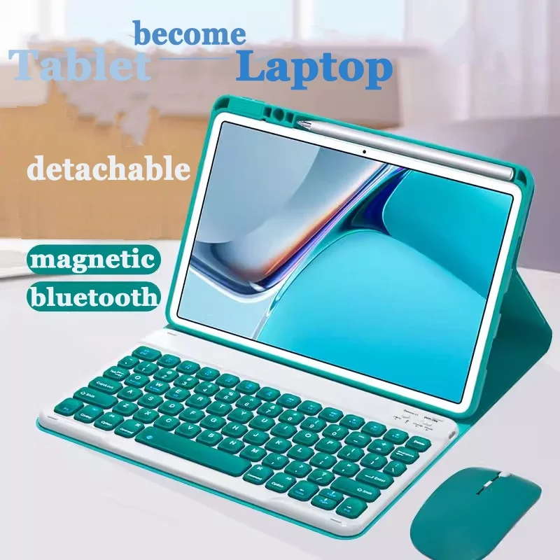 Magnetic Keyboard for VIVO Pad5e 12.1 Inch 2025 Pad5 Pro13.0 Inch Pad SE 12.3" Pad3/Pad5 12.1 Case with Wireless Keyboard Mouse
Magnetic Keyboard for VIVO Pad5e 12.1 Inch 2025 Pad5 Pro13.0 Inch Pad SE 12.3" Pad3/Pad5 12.1 Case with Wireless Keyboard Mouse